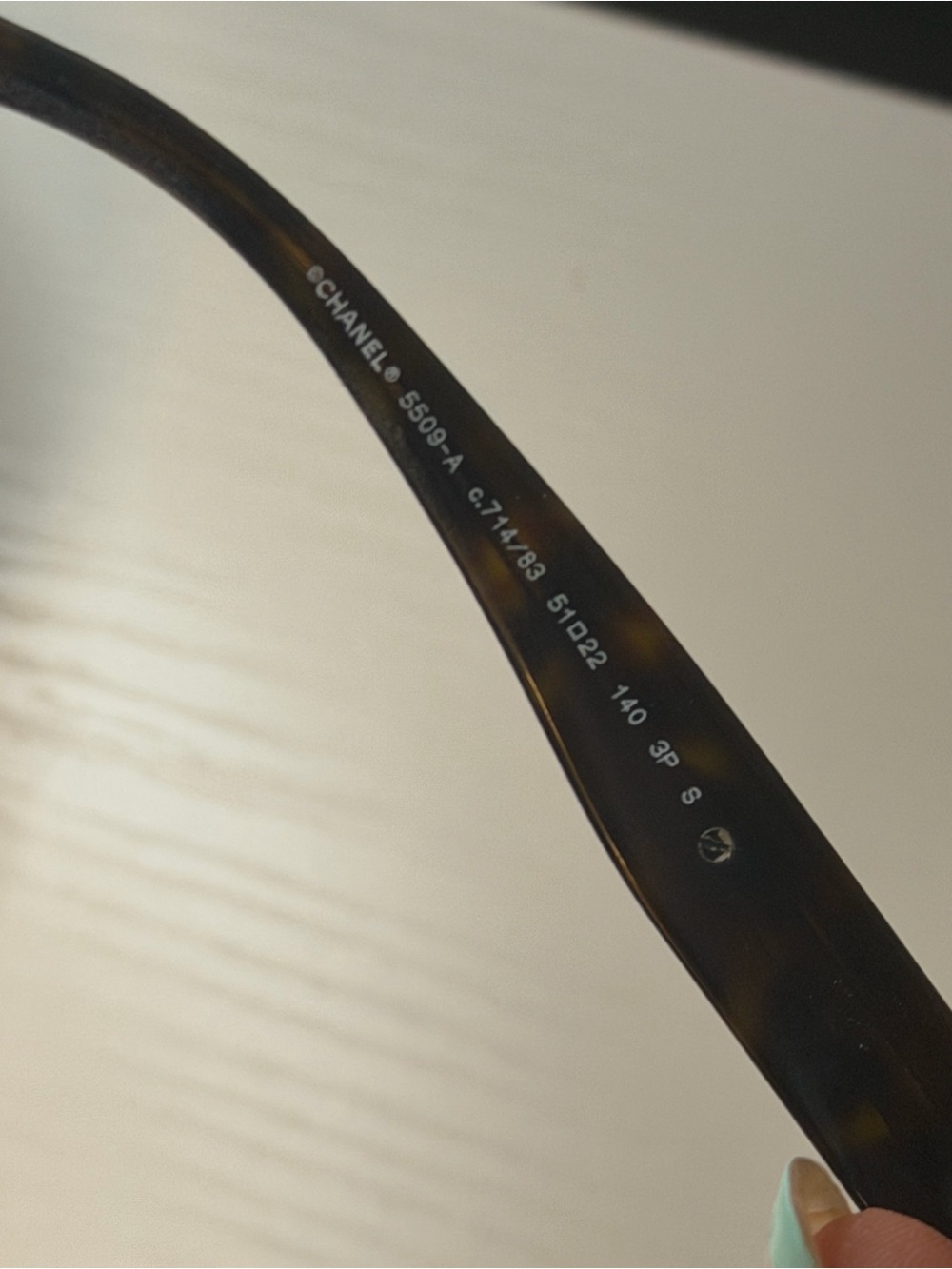 CHANEL Tortoiseshell Square-Frame Sunglasses - Brown/Gold - Picture 2 of 3
